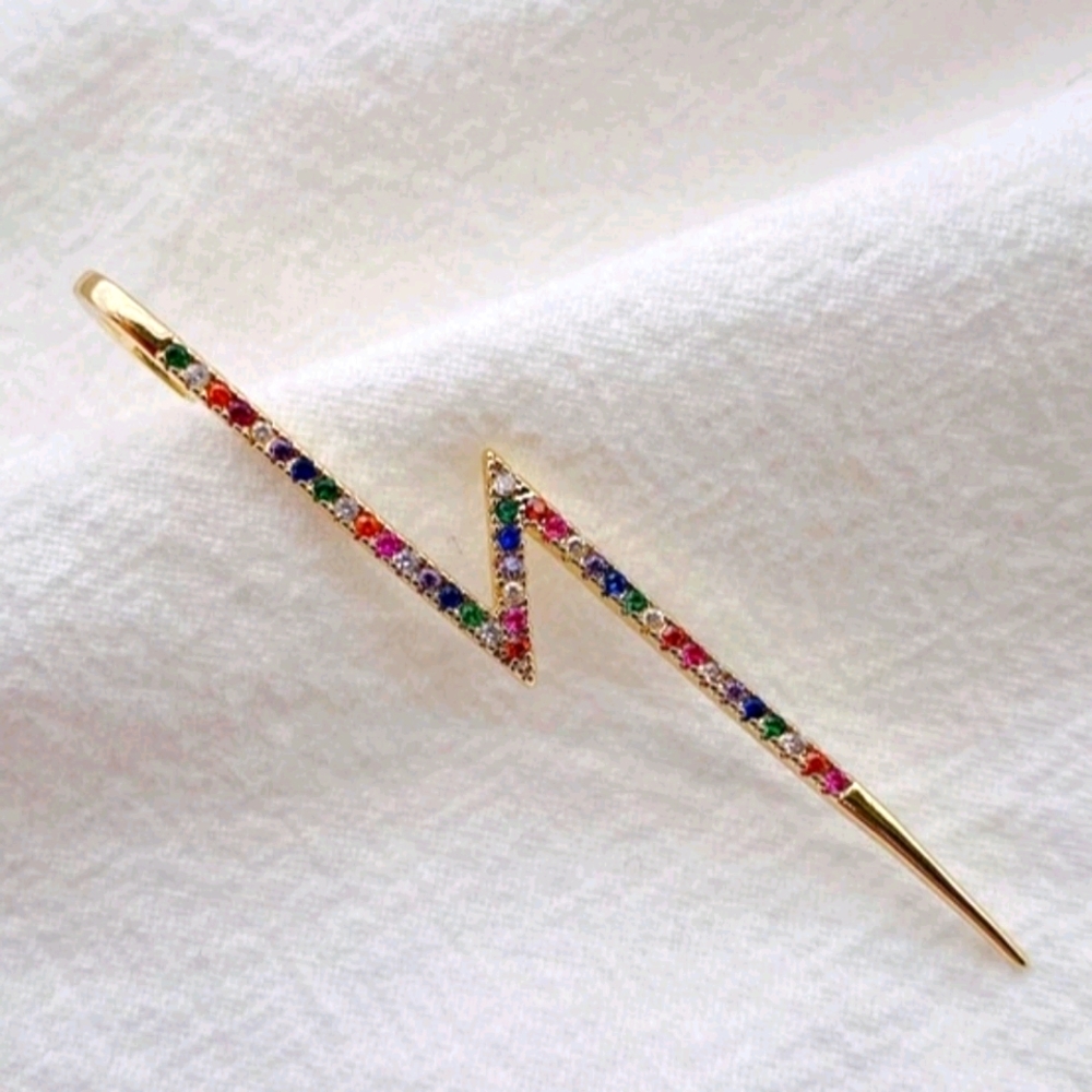 Ear Wrap Crawler Zirconia Hook 🪝😍